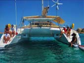 Noleggio catamarano crociera Sardegna