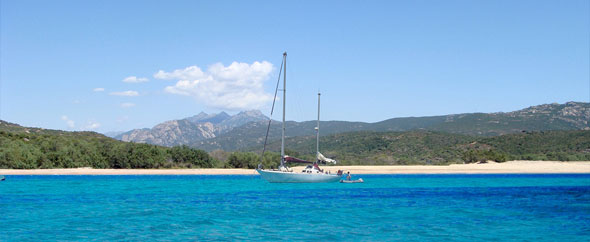 beautiful spiaggia Corsica