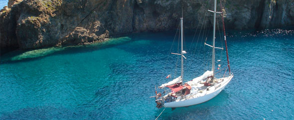 Voyage en bateau en Sicile